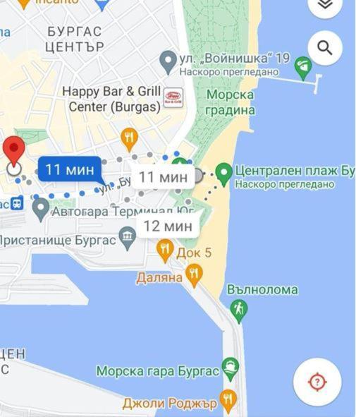 Apartmán Студио В Центъра На Бургас Exteriér fotografie